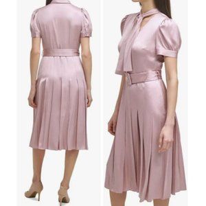 Karl Lagerfeld Pink Midi Dress